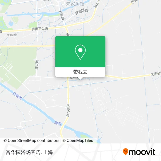 富华园浴场客房地图