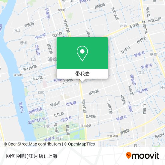 网鱼网咖(江月店)地图