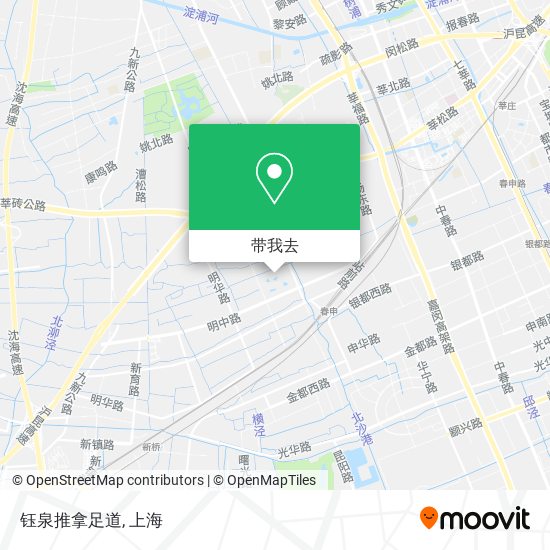 钰泉推拿足道地图