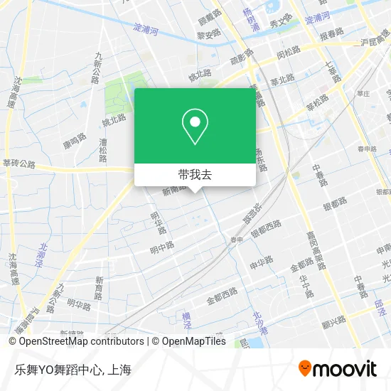 乐舞YO舞蹈中心地图