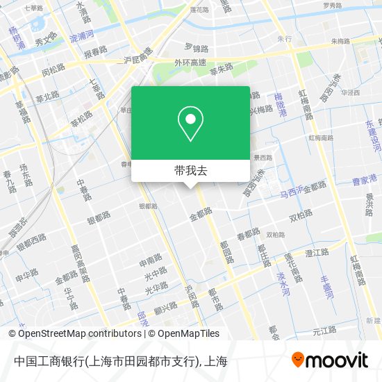 中国工商银行(上海市田园都市支行)地图