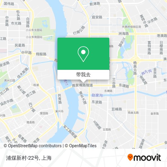 浦煤新村-22号地图