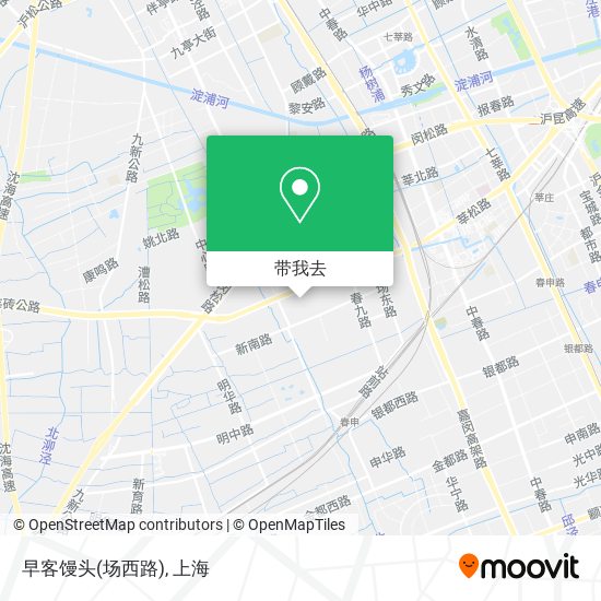 早客馒头(场西路)地图