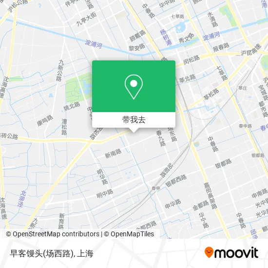 早客馒头(场西路)地图