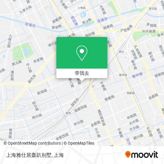 上海雅仕居轰趴别墅地图
