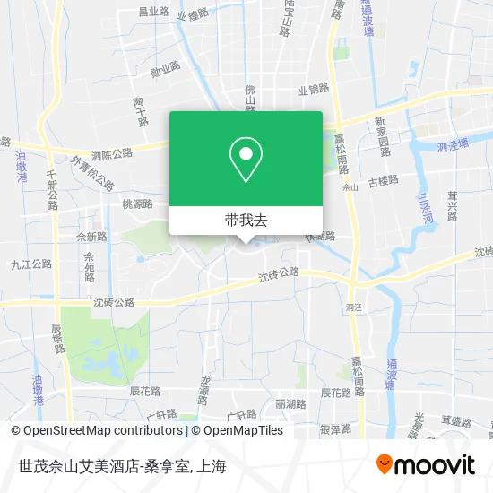 世茂佘山艾美酒店-桑拿室地图