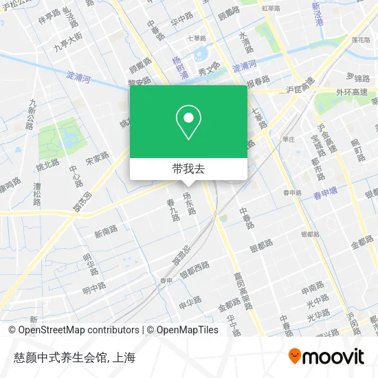 慈颜中式养生会馆地图