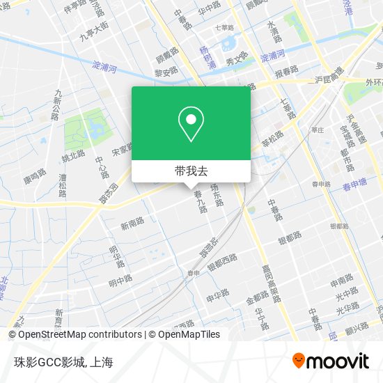 珠影GCC影城地图