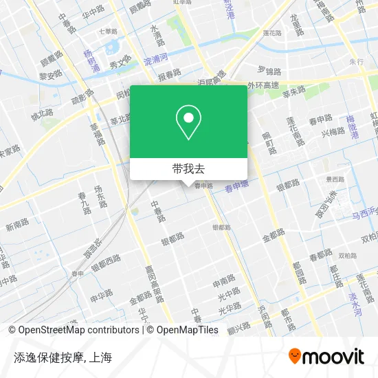 添逸保健按摩地图