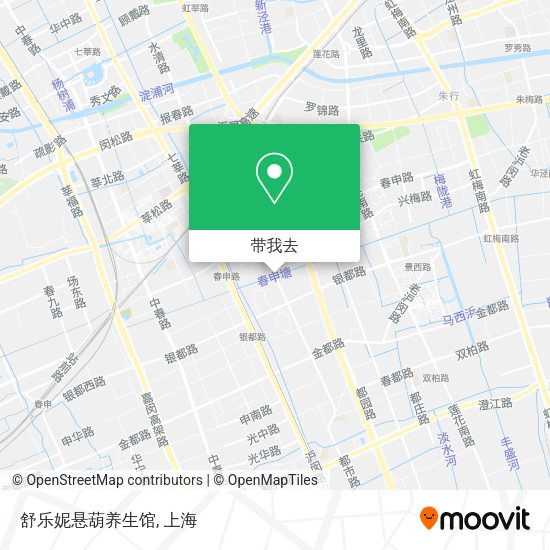 舒乐妮悬葫养生馆地图