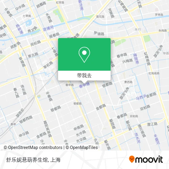 舒乐妮悬葫养生馆地图
