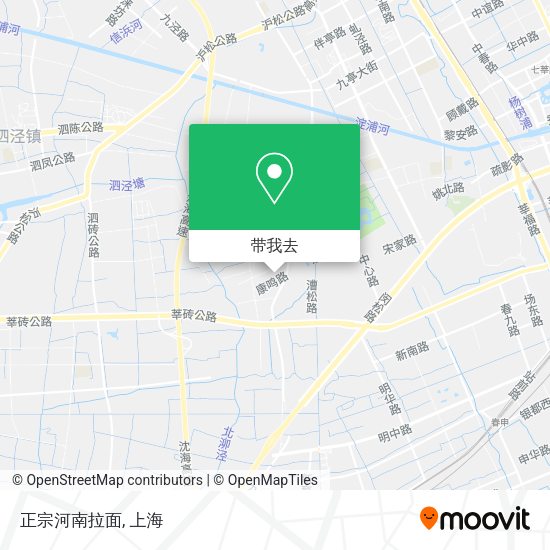 正宗河南拉面地图