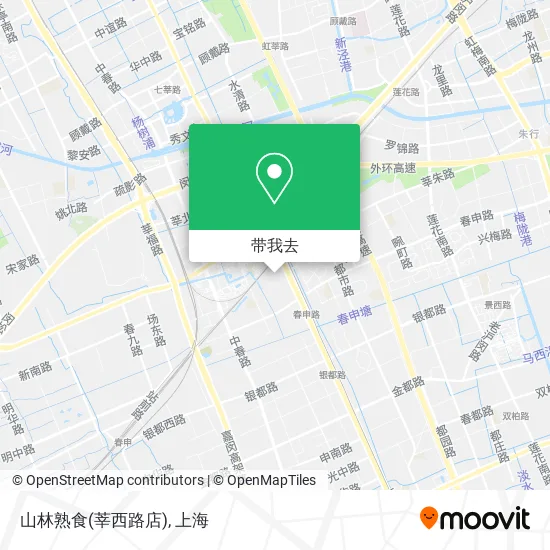 山林熟食(莘西路店)地图