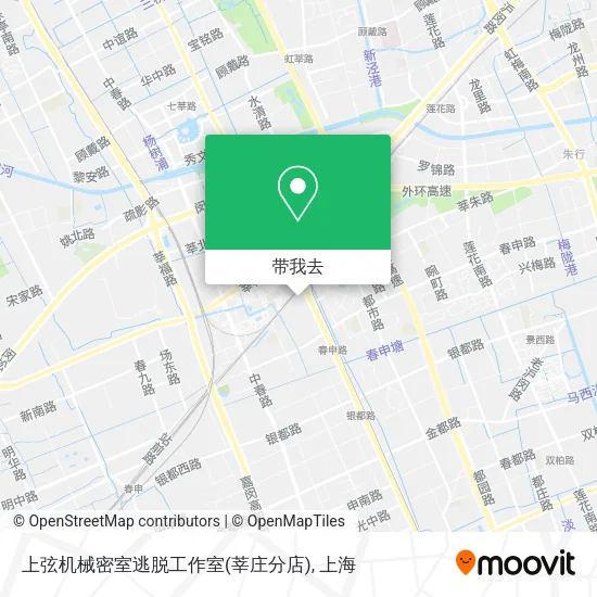 上弦机械密室逃脱工作室(莘庄分店)地图