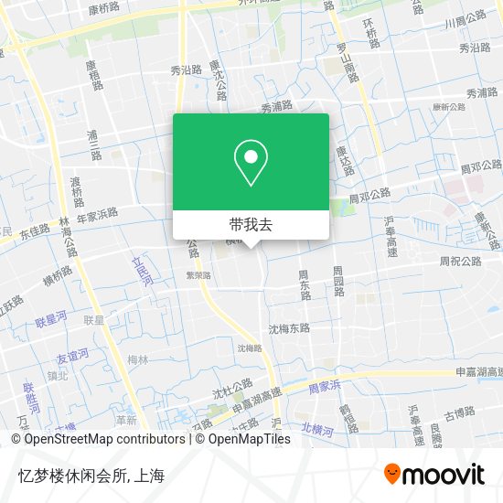 忆梦楼休闲会所地图