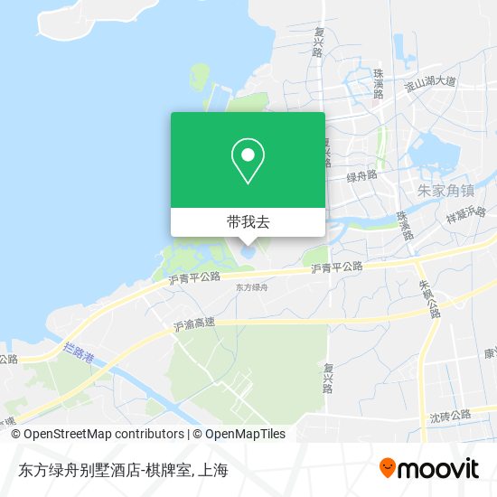 东方绿舟别墅酒店-棋牌室地图