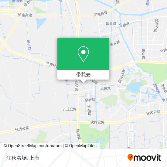 江秋浴场地图
