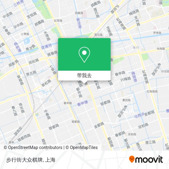 步行街大众棋牌地图