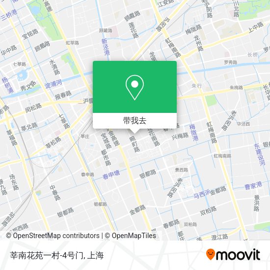 莘南花苑一村-4号门地图