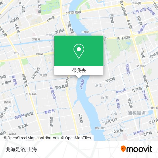 兆海足浴地图