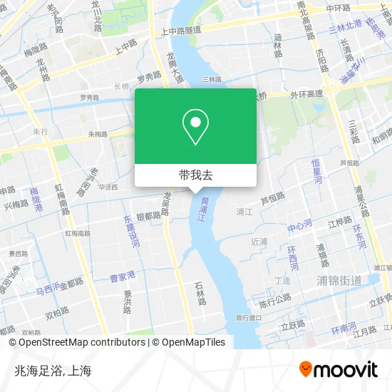 兆海足浴地图