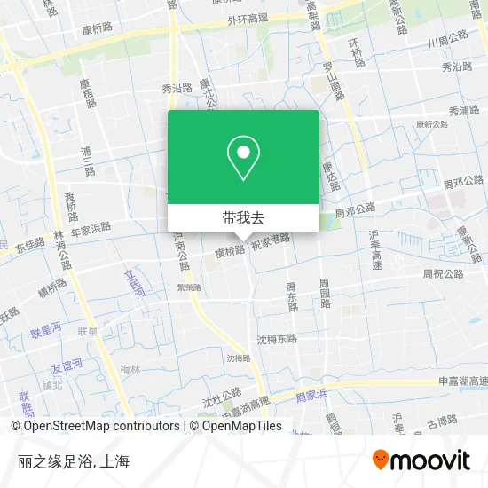 丽之缘足浴地图