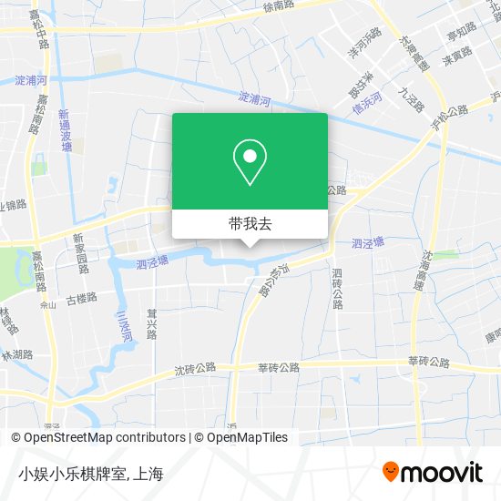 小娱小乐棋牌室地图