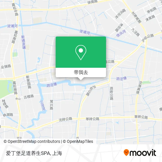爱丁堡足道养生SPA地图