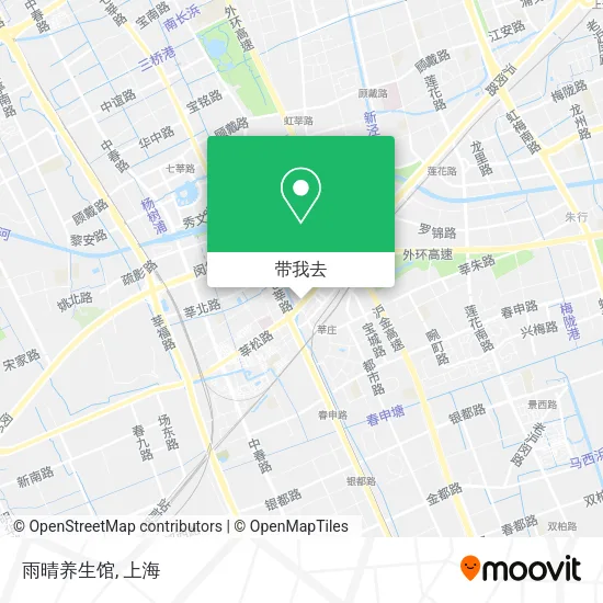 雨晴养生馆地图