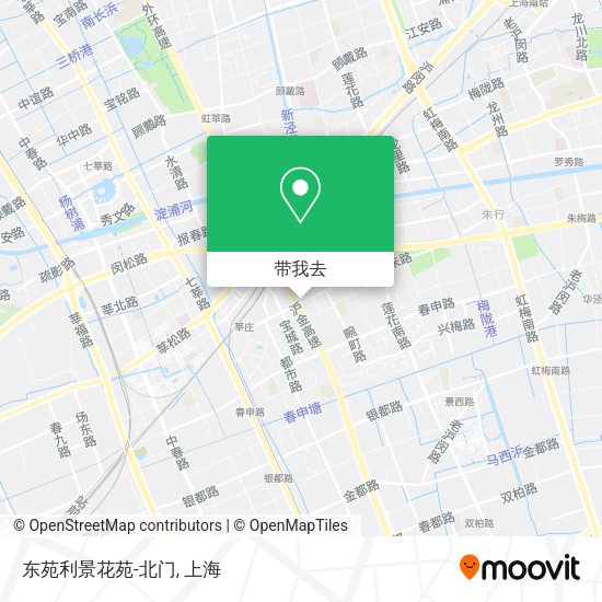 东苑利景花苑-北门地图