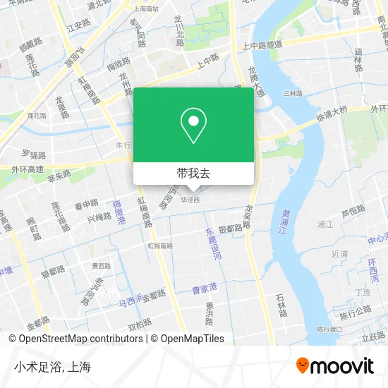 小术足浴地图