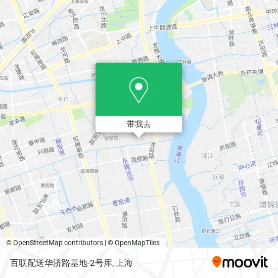 百联配送华济路基地-2号库地图