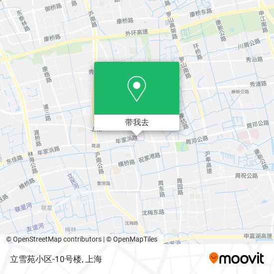 立雪苑小区-10号楼地图