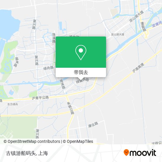 古镇游船码头地图