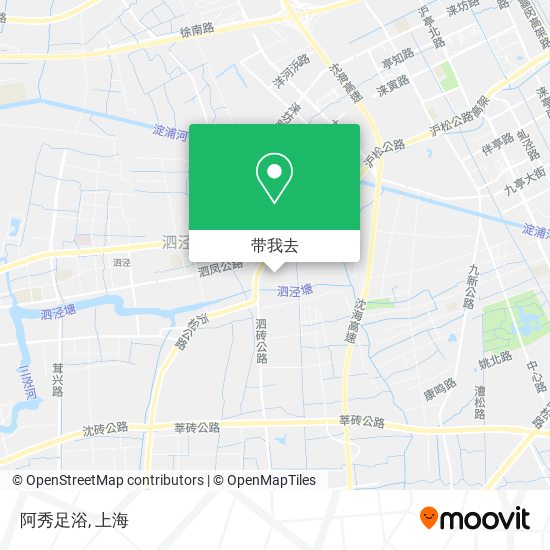阿秀足浴地图