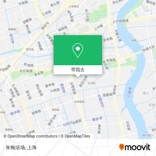 朱梅浴场地图