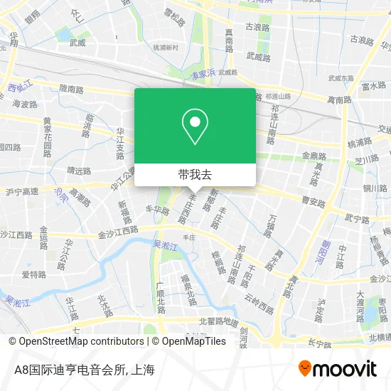 A8国际迪亨电音会所地图