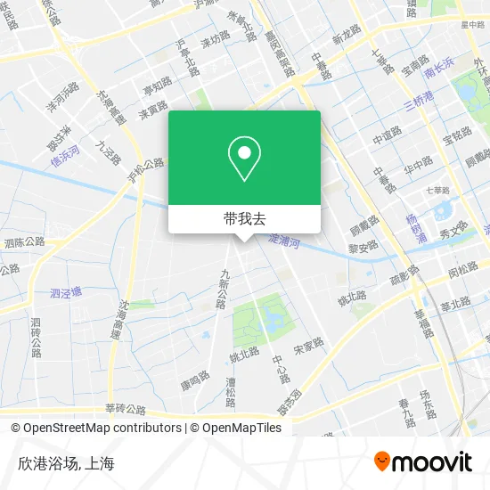 欣港浴场地图