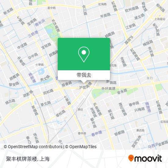 聚丰棋牌茶楼地图