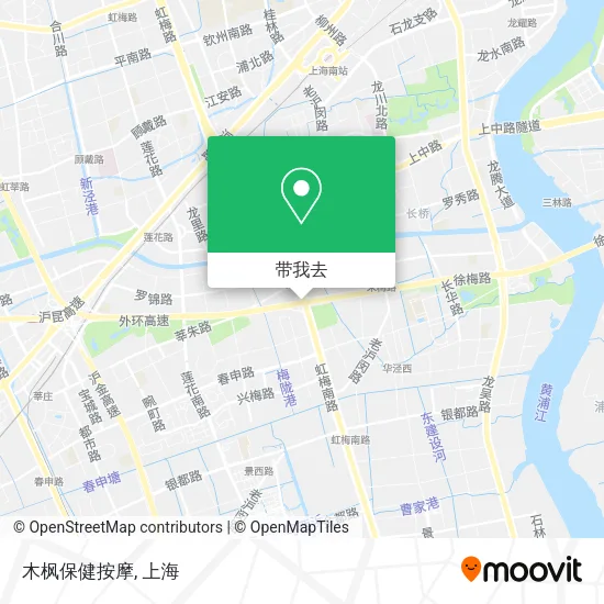 木枫保健按摩地图