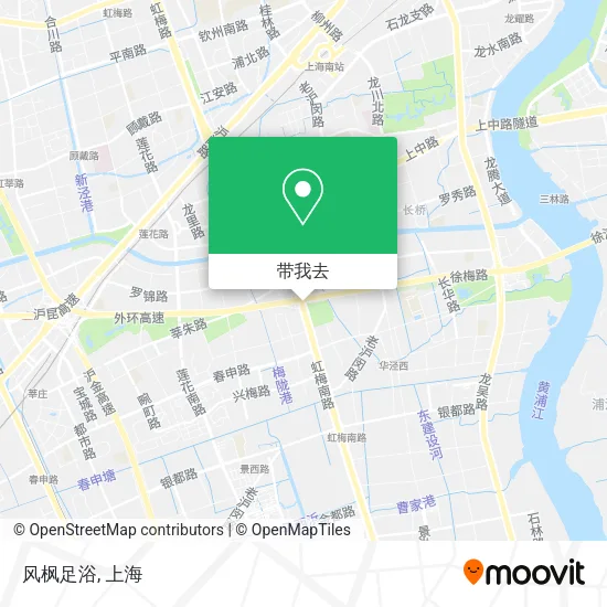 风枫足浴地图
