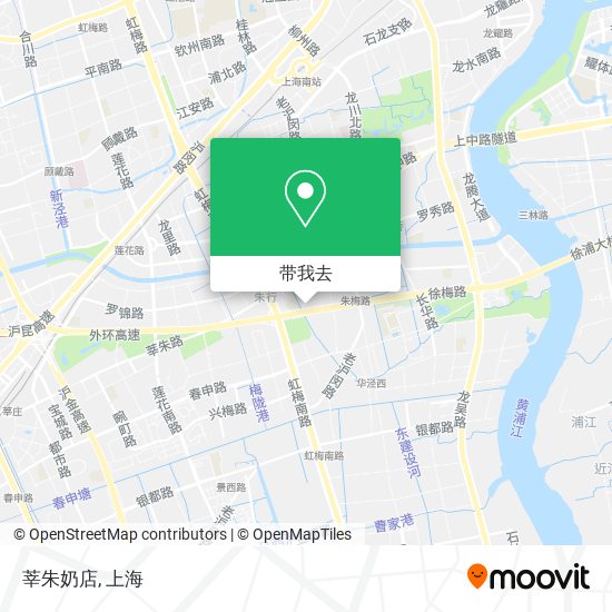 莘朱奶店地图