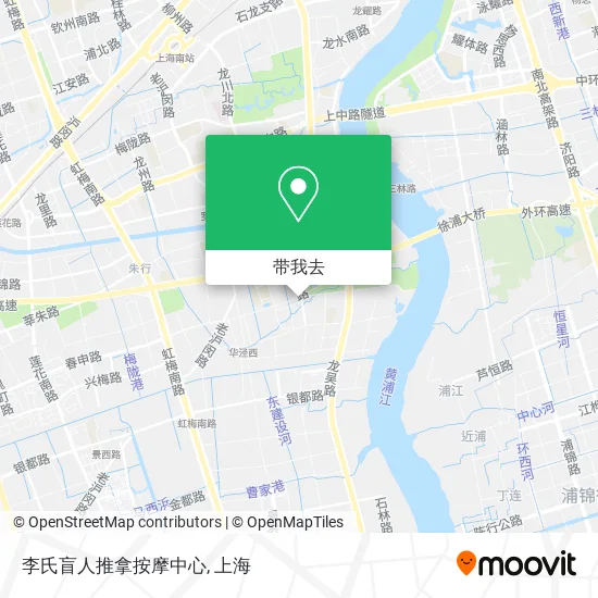 李氏盲人推拿按摩中心地图