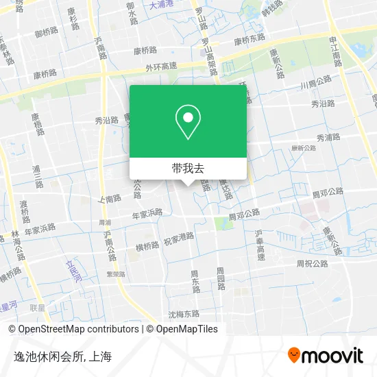 逸池休闲会所地图