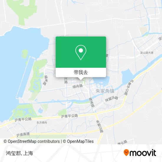 鸿玺郡地图