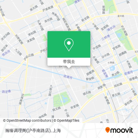 瀚臻调理阁(沪亭南路店)地图
