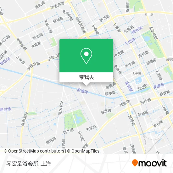 琴宏足浴会所地图