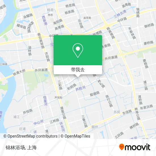 锦林浴场地图