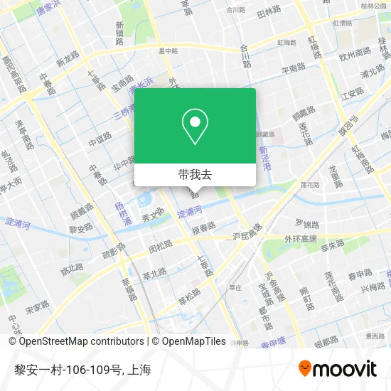 黎安一村-106-109号地图