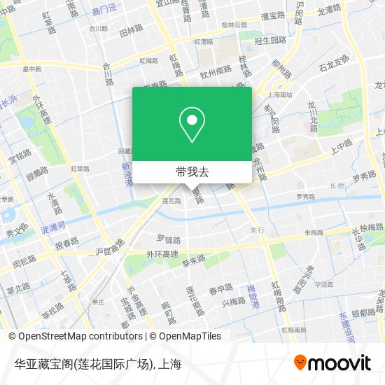 华亚藏宝阁(莲花国际广场)地图